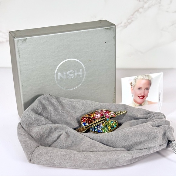 Heidi Daus Artist Palette Brooch for NSH - Picture 4 of 4